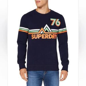 Superdry Downhill Racer Crew Sweatshirt Size XL